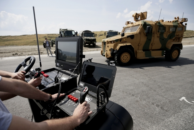BMC'den uzaktan kumandalı insansız zırhlı araç atağı